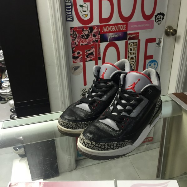 2011 Nike Air Jordan III Black Cement