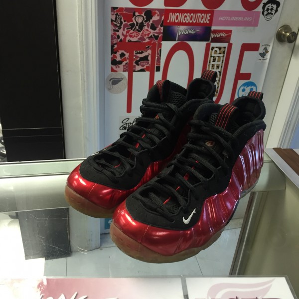 2011 Nike Air Foamposite Metallic Red