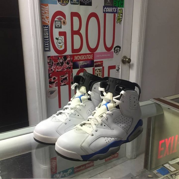 2014 Nike Air Jordan VI Sport Blue