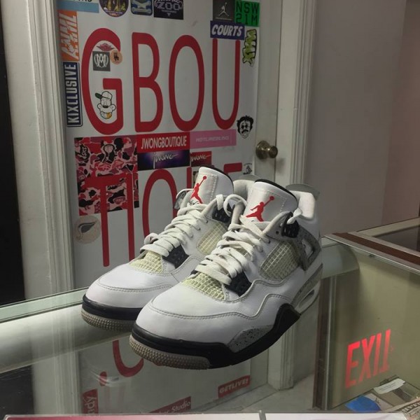 2016 Nike Air Jordan IV White Cement
