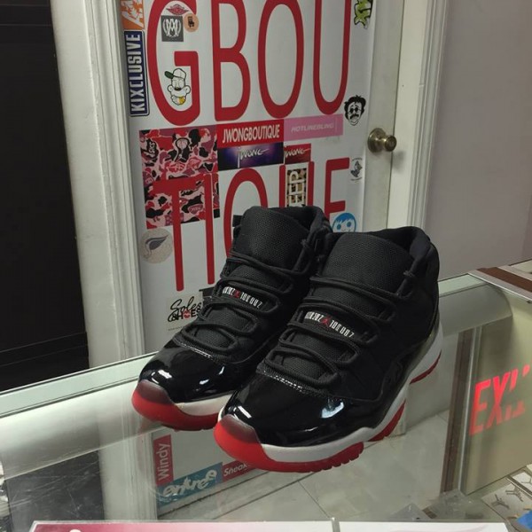 2012 Nike Air Jordan XI Bred Men