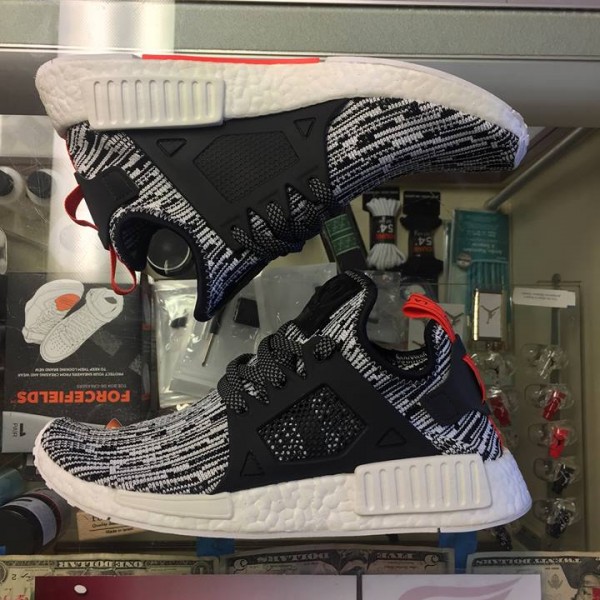 2016 Adidas NMD XR1 Glitch Camo White Men