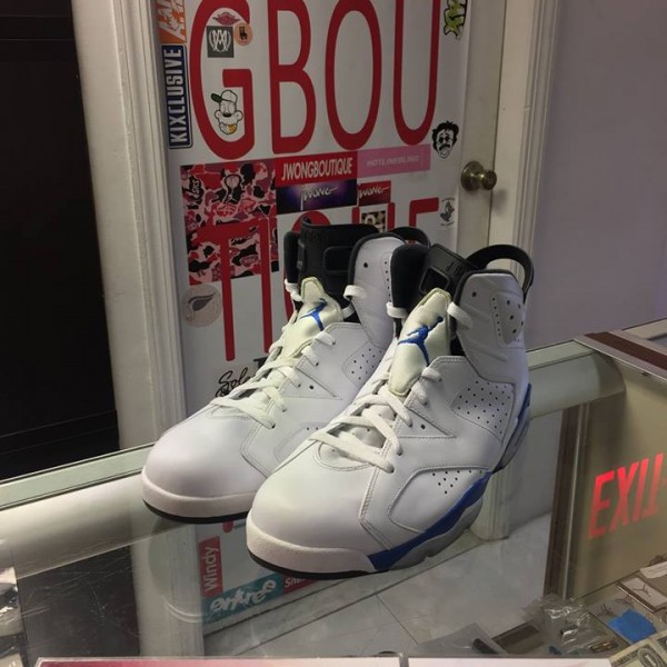 2014 Nike Air Jordan VI Sport Blue