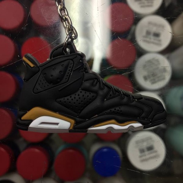 2006 Nike Air Jordan VI DMP Defining Moments 2D Keychain