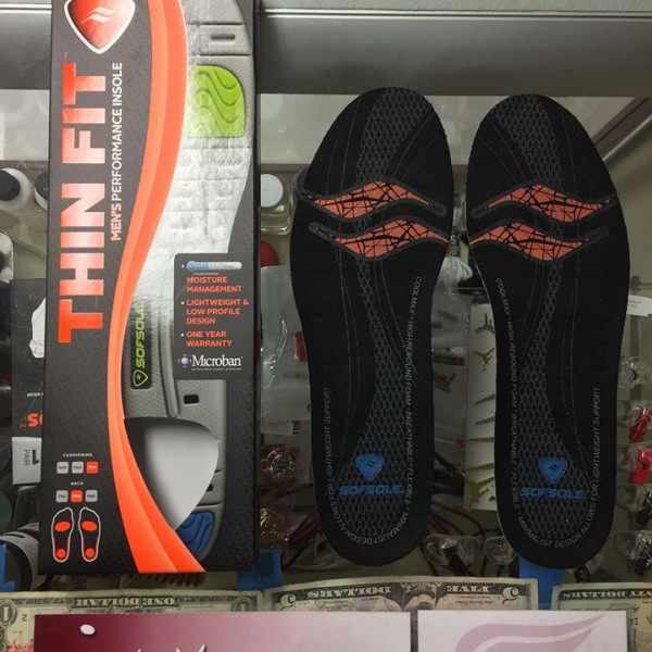 Sof Sole Thin Fit Insole Medium Arch