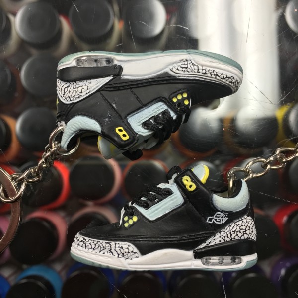 2011 Nike Air Jordan III Oregon 3D Keychain