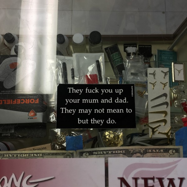 2016 Sticker They Fuck You Up Black