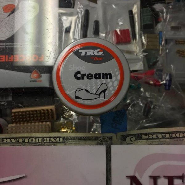 TRG #121 Celeste Sky Blue Shoe Cream 1.66 FL OZ