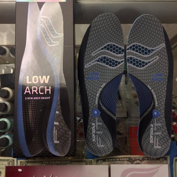 Sof Sole Fit Insole Low Arch
