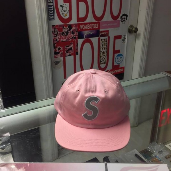 2016 Sup Reflective S Logo 6 Panel Pink