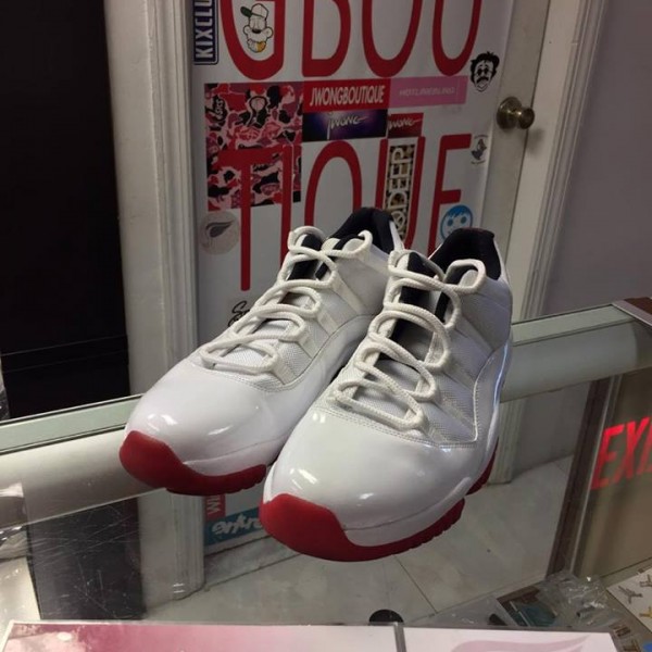 2012 Jordan XI White Cherry 