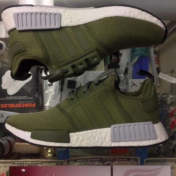 2016 Adidas NMD R1 Olive 