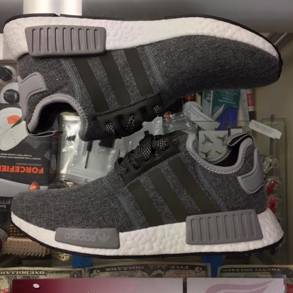2016 Adidas NMD R1 Wool Pack Grey