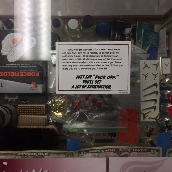 2016 Sticker Just Say No