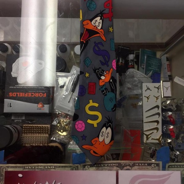 1992 Looney Tunes Daffy Duck Tie