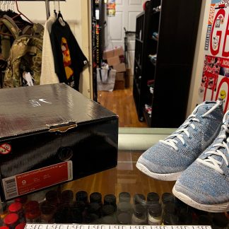 2013 Nike Lunar Flyknit Chukka HTM Blue Glow