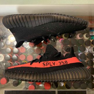 2016 Adidas Yeezy Boost 350 V2 Black Red