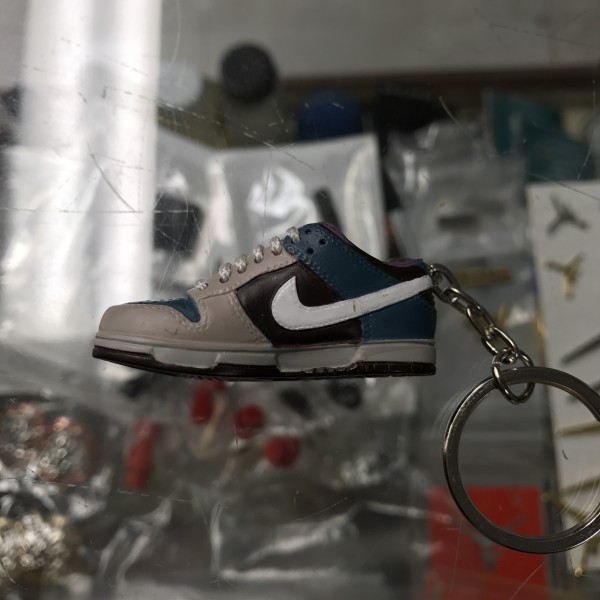 2012 Nike Dunk Low Pro SB Slate Blue 3D Keychain