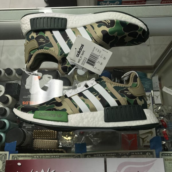 2016 Adidas x Bape NMD R1 Green
