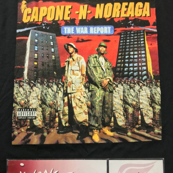 2016 Sup Shirt CNN Capone N Noreaga The War Report Tee Black