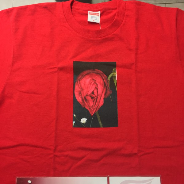 2016 Sup Shirt Araki Rose Tee Red