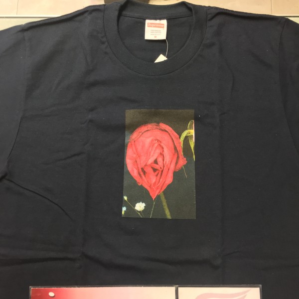 2016 Sup Shirt Araki Rose Tee Navy