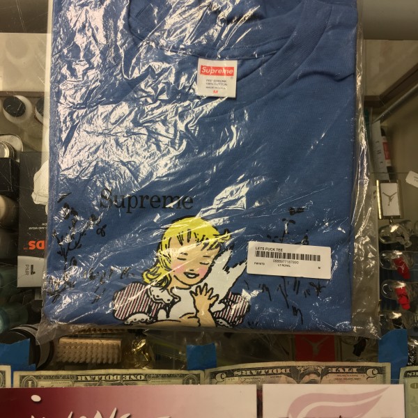 2016 Sup Shirt Let's Fuck Tee Light Royal