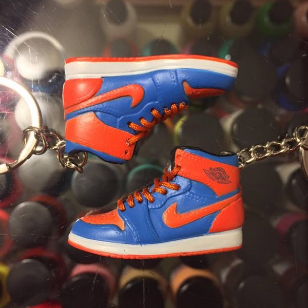 2013 Nike Air Jordan I Knicks 3D Keychain