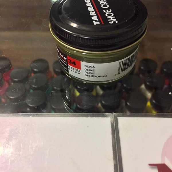 Tarrago #34 Olive Shoe Cream 1.73 FL OZ
