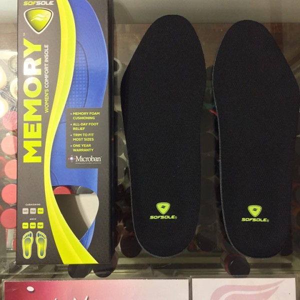 Sof Sole Memory Insole Size Women 5 to 10