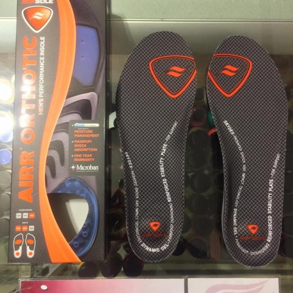 2020 Sof Sole Airr Orthotic Performance Insole Men