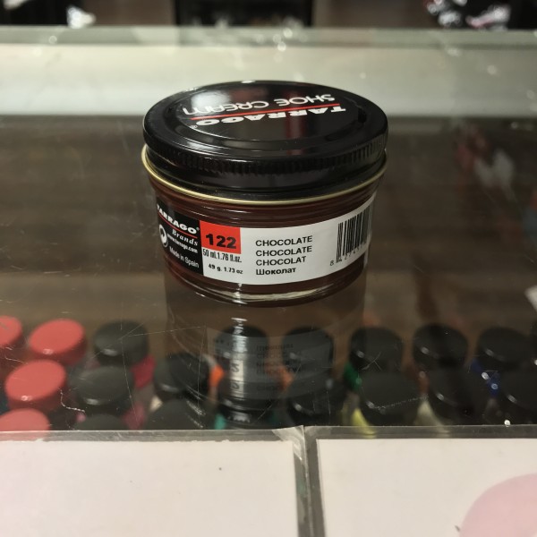 Tarrago #122 Chocolate Shoe Cream 1.73 FL OZ