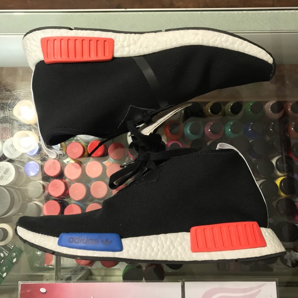 2016 Adidas NMD C1 Chukka Black Red Blue Men