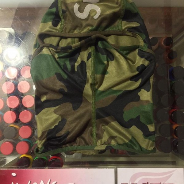 2016 Sup Balaclava 3M Reflective Logo Wood Camo