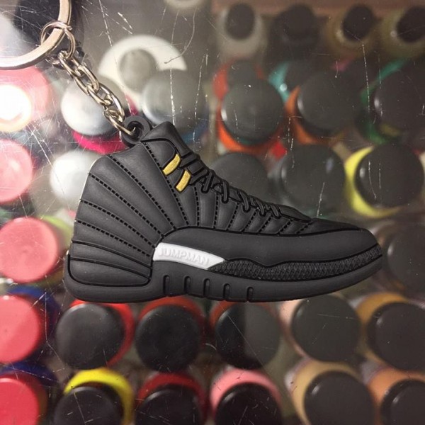 2016 Nike Air Jordan XII Master 2D Keychain