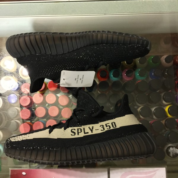 2016 Adidas Yeezy Boost 350 V2 Oreo Black White Men
