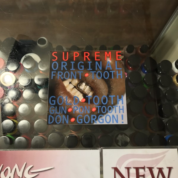 2015 Sup Sticker Original Front Tooth Gold Tooth Don Gorgon