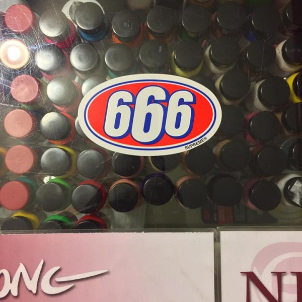2017 Sup 666 Sticker
