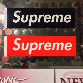 2017 Felt Box Logo Sticker