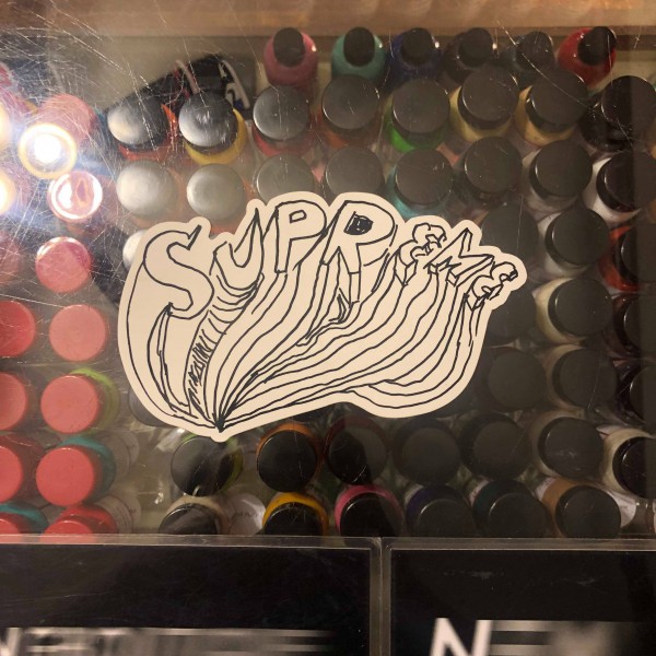 2015 Sticker Daniel Johnston White