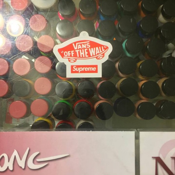 2016 Sup Vans Of The Wall Sticker