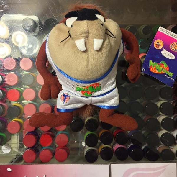 1996 Space Jam Tune Squad Mcdonald Toy Taz 7"