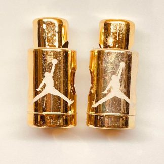 Nike Air Jordan VI Lace Locks Chrome Gold Base White Jumpman