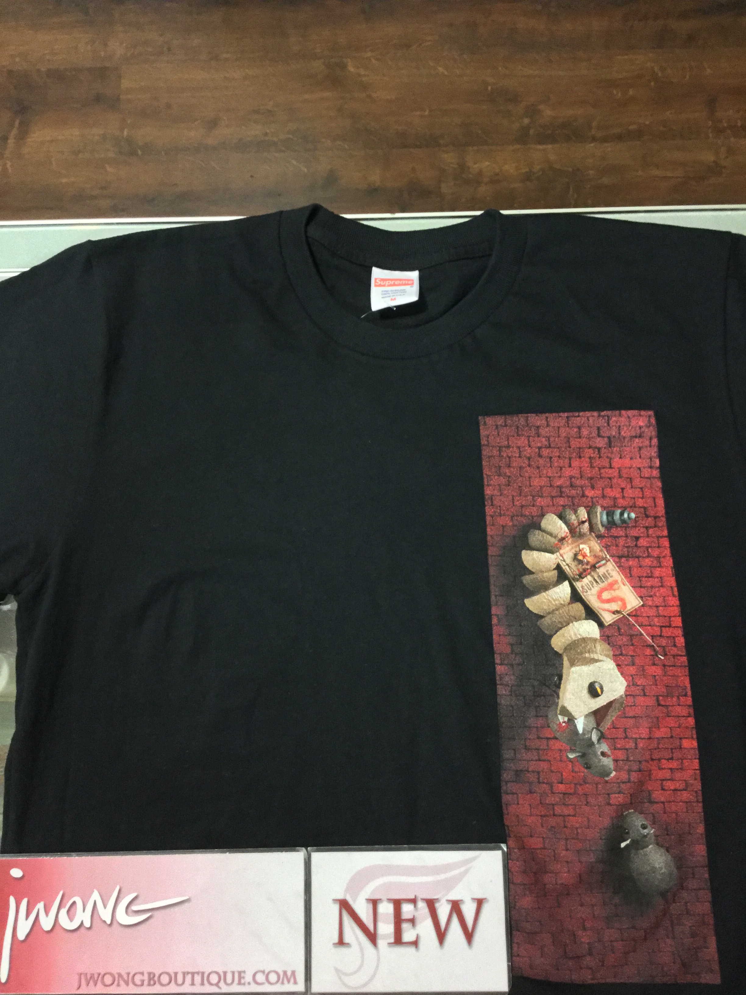 supreme mike hill snake trap tee