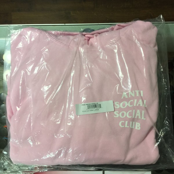 2017 Anti Social Social Club Know You Better Pink 