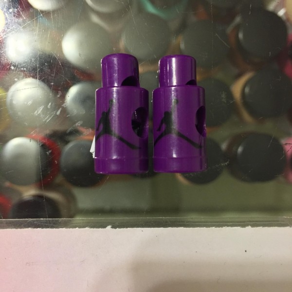 Nike Air Jordan VI Lace Locks Purple Base Black Jumpman