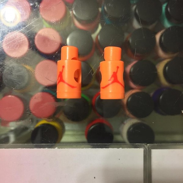 Nike Air Jordan VI Lace Locks Orange Base Red Jumpman