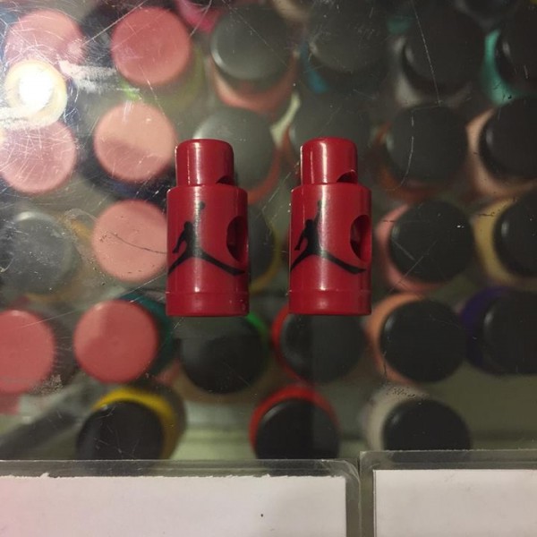 Nike Air Jordan VI Lace Locks Maroon Base Black Jumpman