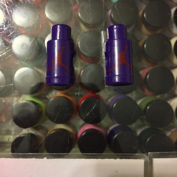 Nike Air Jordan VI Lace Locks Purple Base Red Jumpman