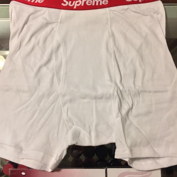 2017 Hanes Boxer Briefs White